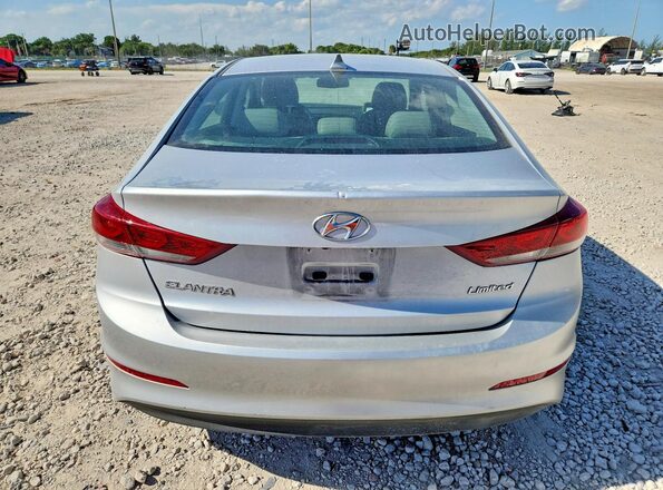 5NPD84LF4JH262397 2018 HYUNDAI ELANTRA Silver Vista trasera