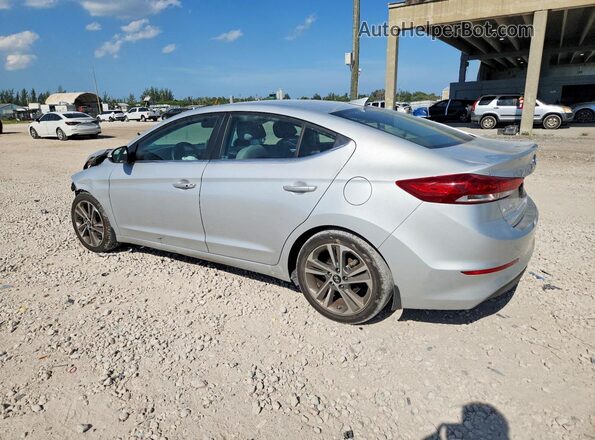 5NPD84LF4JH262397 2018 HYUNDAI ELANTRA Silver Trasero izquierdo