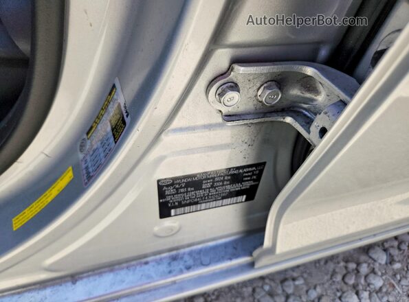 5NPD84LF4JH262397 2018 HYUNDAI ELANTRA Silver Vista de la etiqueta del VIN