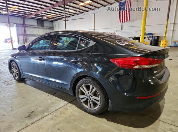 5NPD84LF4JH263677 2018 HYUNDAI ELANTRA Черный Задняя левая четверть
