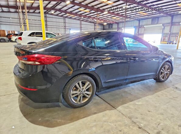 5NPD84LF4JH263677 2018 HYUNDAI ELANTRA Черный Задняя правая четверть
