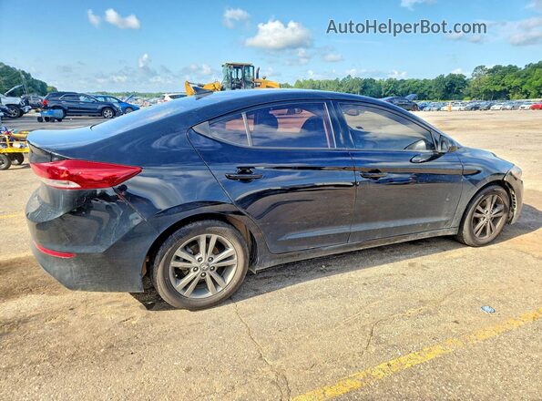 5NPD84LF4JH279409 2018 HYUNDAI ELANTRA Black Задня права чверть