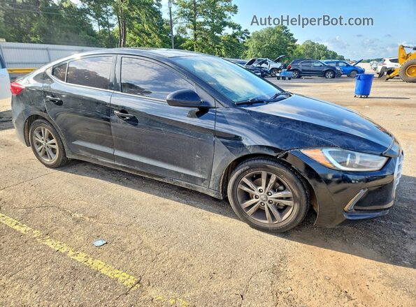5NPD84LF4JH279409 2018 HYUNDAI ELANTRA Black Передня права чверть