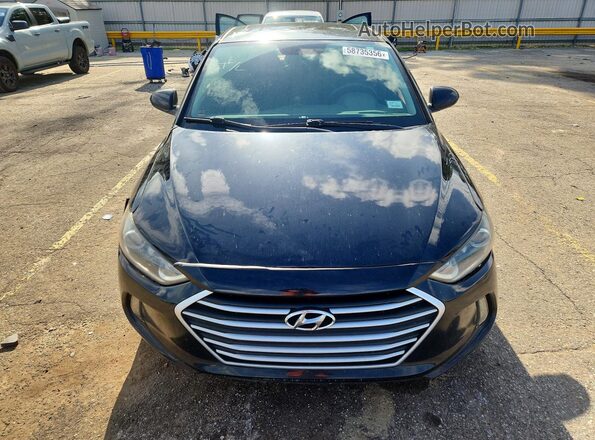 5NPD84LF4JH279409 2018 HYUNDAI ELANTRA Black Вид спереду