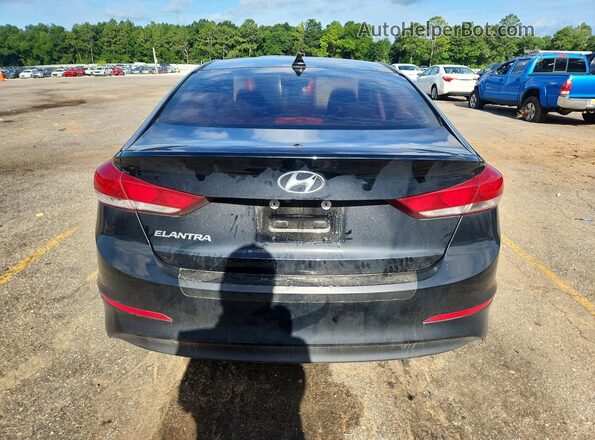 5NPD84LF4JH279409 2018 HYUNDAI ELANTRA Black Вид ззаду