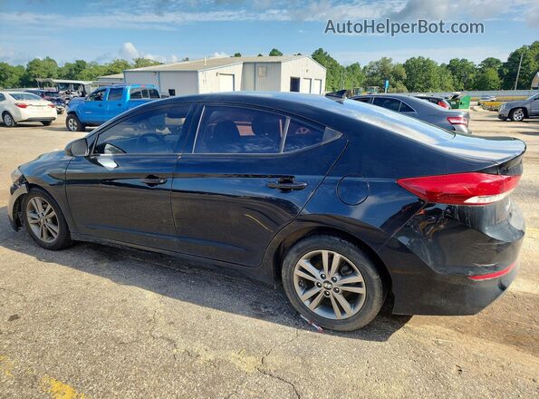 5NPD84LF4JH279409 2018 HYUNDAI ELANTRA Black Задня ліва чверть