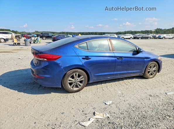 5NPD84LF4JH290443 2018 HYUNDAI ELANTRA Синий Задняя правая четверть