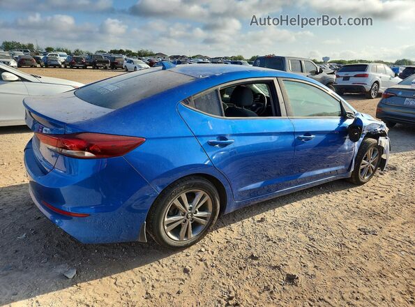 5NPD84LF4JH361236 2018 HYUNDAI ELANTRA Синий Задняя правая четверть