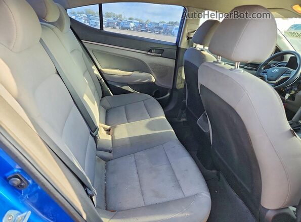 5NPD84LF4JH361236 2018 HYUNDAI ELANTRA Синий Вид задних сидений