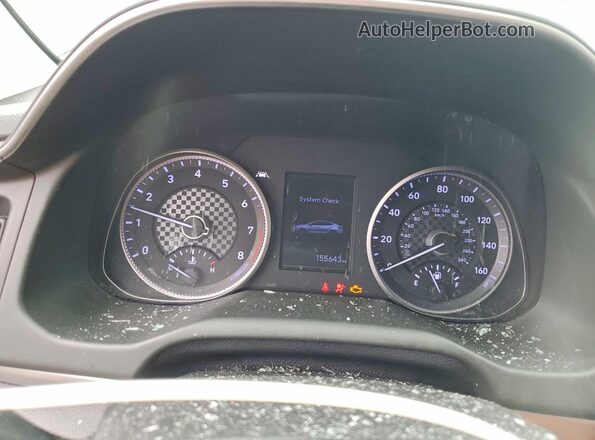 5NPD84LF4KH482527 2019 HYUNDAI ELANTRA Black Instrument cluster view
