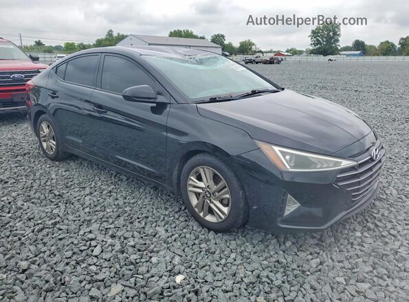 5NPD84LF4KH482527 2019 HYUNDAI ELANTRA Black Front right