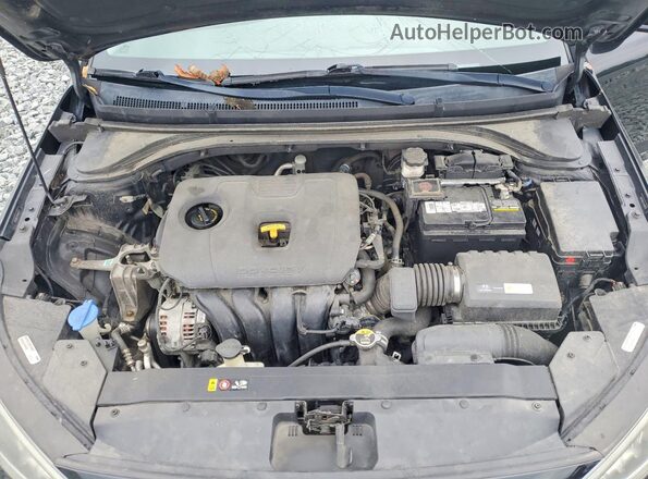 5NPD84LF4KH482527 2019 HYUNDAI ELANTRA Black Rear interior view