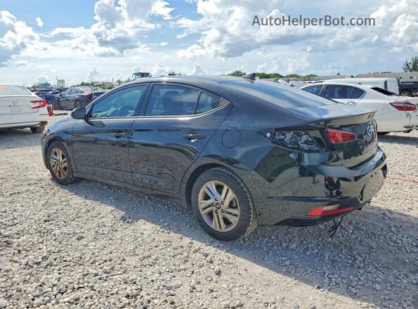 5NPD84LF4LH509954 2020 HYUNDAI ELANTRA Black Հետևի ձախ