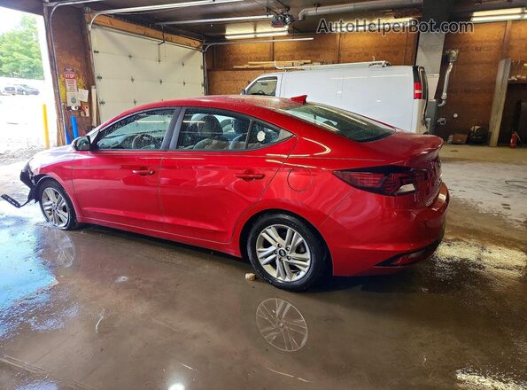 5NPD84LF4LH621721 2020 HYUNDAI ELANTRA Red Tył lewy