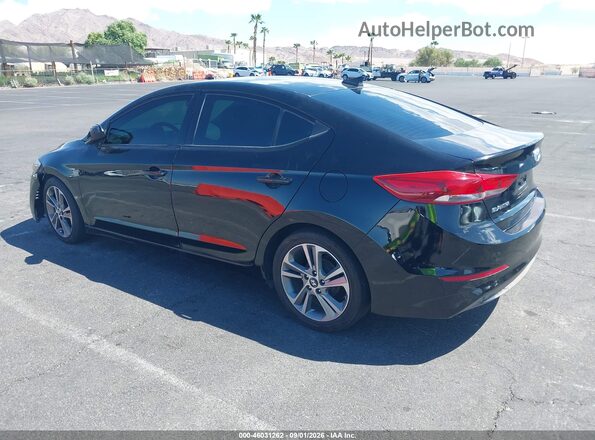 5NPD84LF5HH012676 2017 HYUNDAI ELANTRA Черный Задняя левая четверть