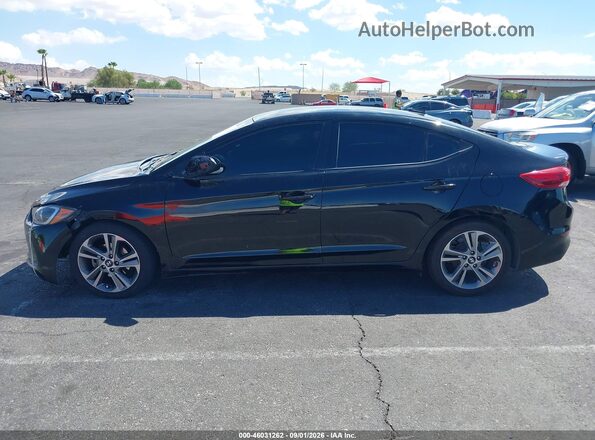 5NPD84LF5HH012676 2017 HYUNDAI ELANTRA Черный Панорамный вид салона 360°