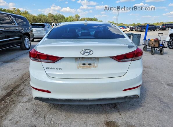 5NPD84LF5HH115077 2017 HYUNDAI ELANTRA White Вид ззаду