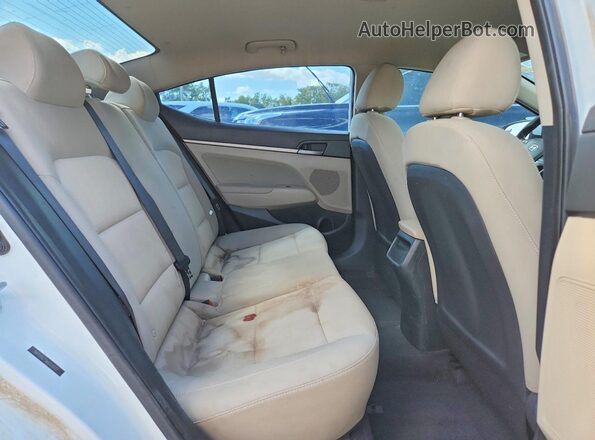 5NPD84LF5HH115077 2017 HYUNDAI ELANTRA White Вид задніх сидінь