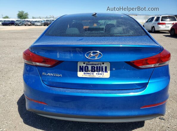 5NPD84LF5HH134647 2017 HYUNDAI ELANTRA Blue Vista interior delantera