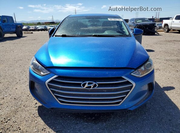 5NPD84LF5HH134647 2017 HYUNDAI ELANTRA Blue Vista trasera