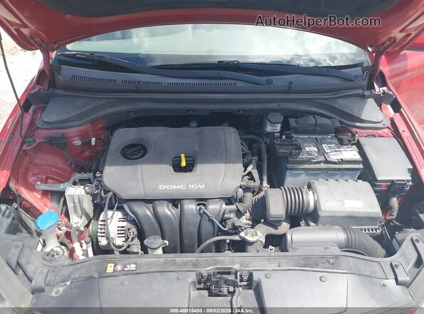 5NPD84LF5HH184500 2017 HYUNDAI ELANTRA Red Вид ззаду