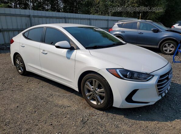5NPD84LF5HH187672 2017 HYUNDAI ELANTRA White წინა მარჯვენა