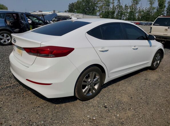5NPD84LF5HH187672 2017 HYUNDAI ELANTRA White უკანა მარჯვენა