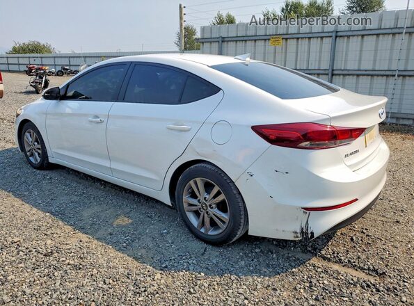 5NPD84LF5HH187672 2017 HYUNDAI ELANTRA White უკანა მარცხენა