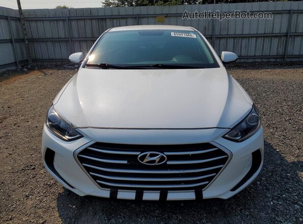 5NPD84LF5HH187672 2017 HYUNDAI ELANTRA White წინა ხედი