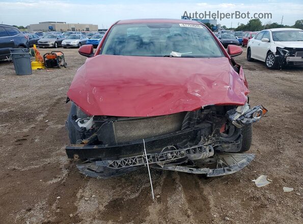 5NPD84LF5JH277670 2018 HYUNDAI ELANTRA Red Rear view