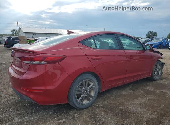 5NPD84LF5JH277670 2018 HYUNDAI ELANTRA Red Front right