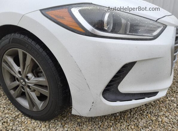 5NPD84LF5JH343862 2018 HYUNDAI ELANTRA White Սալոնի 360 աստիճան տեսք