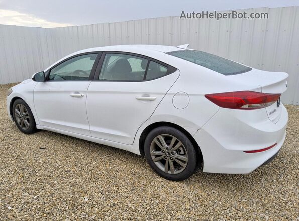 5NPD84LF5JH343862 2018 HYUNDAI ELANTRA White Հետևի ձախ