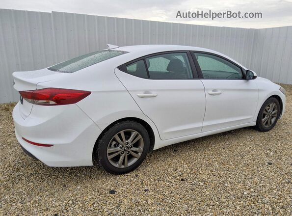 5NPD84LF5JH343862 2018 HYUNDAI ELANTRA White Հետևի աջ