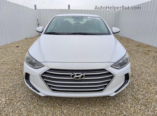 5NPD84LF5JH343862 2018 HYUNDAI ELANTRA White Դիմացի տեսք