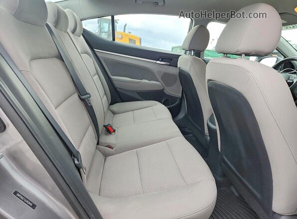5NPD84LF5LH520414 2020 HYUNDAI ELANTRA Серый Вид задних сидений