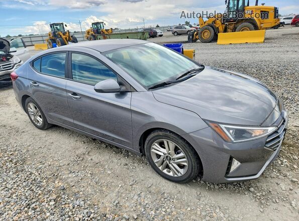 5NPD84LF5LH520414 2020 HYUNDAI ELANTRA Серый Передняя правая четверть