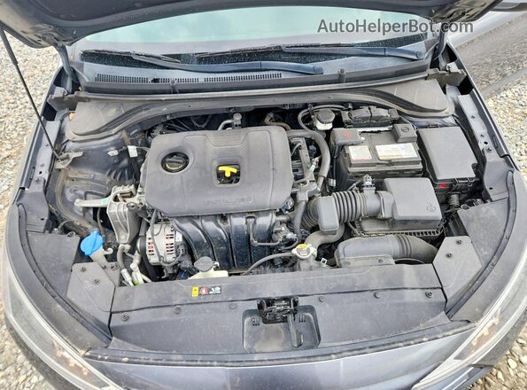 5NPD84LF5LH520414 2020 HYUNDAI ELANTRA Серый Вид задней части салона