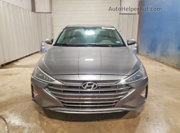 5NPD84LF5LH522714 2020 HYUNDAI ELANTRA Gray Front view