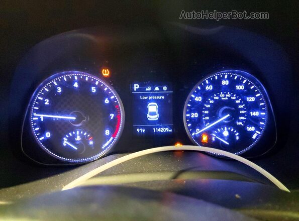 5NPD84LF5LH522714 2020 HYUNDAI ELANTRA Gray Instrument cluster view