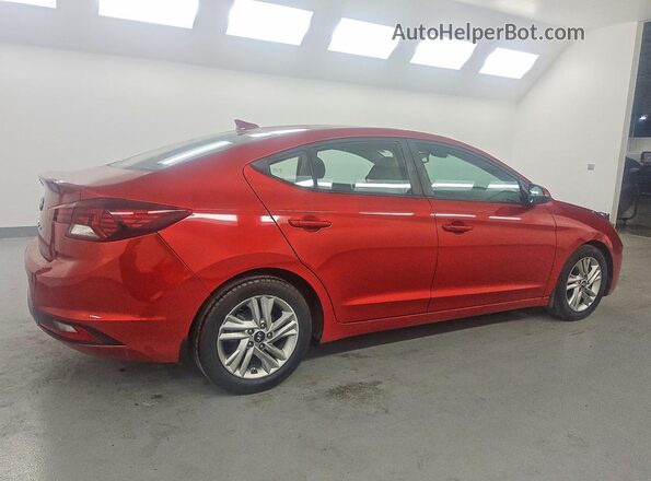 5NPD84LF5LH538363 2020 HYUNDAI ELANTRA Red Rear right