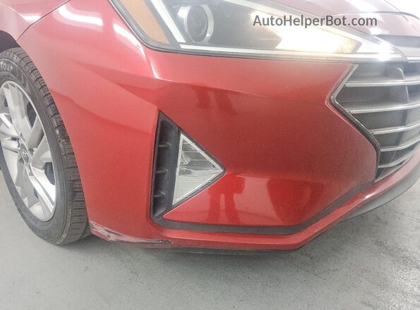5NPD84LF5LH538363 2020 HYUNDAI ELANTRA Red 