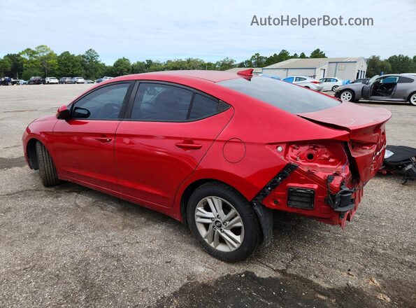 5NPD84LF5LH569435 2020 HYUNDAI ELANTRA Red Tył lewy