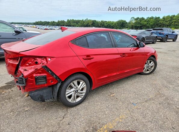 5NPD84LF5LH569435 2020 HYUNDAI ELANTRA Red Tył prawy