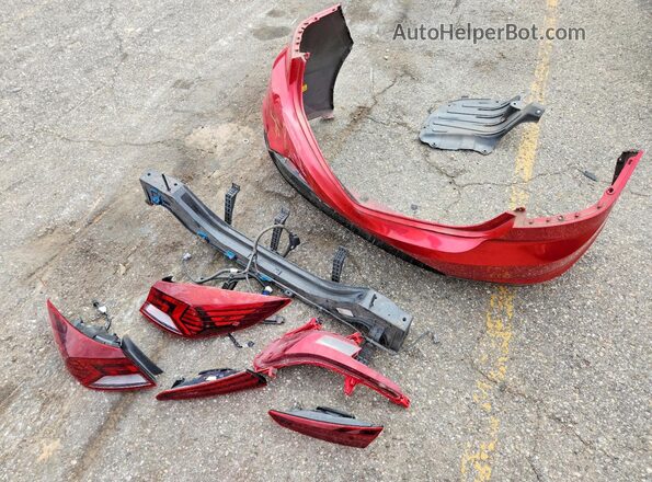 5NPD84LF5LH569435 2020 HYUNDAI ELANTRA Red Widok komory silnika