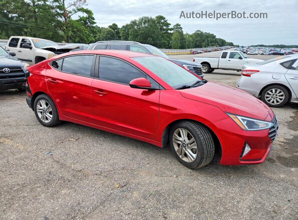 5NPD84LF5LH569435 2020 HYUNDAI ELANTRA Red Przód prawy