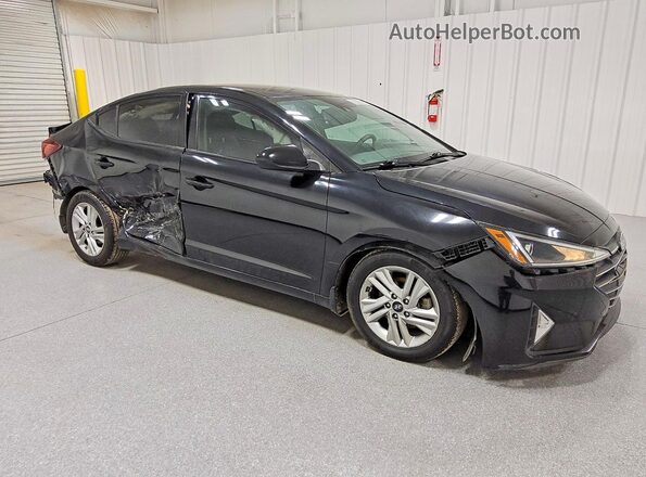 5NPD84LF5LH589538 2020 HYUNDAI ELANTRA Black Передня права чверть