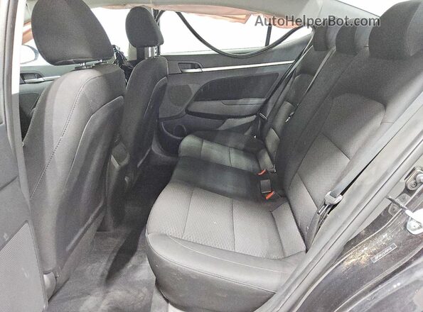 5NPD84LF5LH589538 2020 HYUNDAI ELANTRA Black Вид задніх сидінь