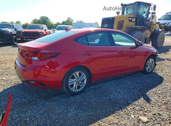 5NPD84LF5LH589698 2020 HYUNDAI ELANTRA Red უკანა მარჯვენა