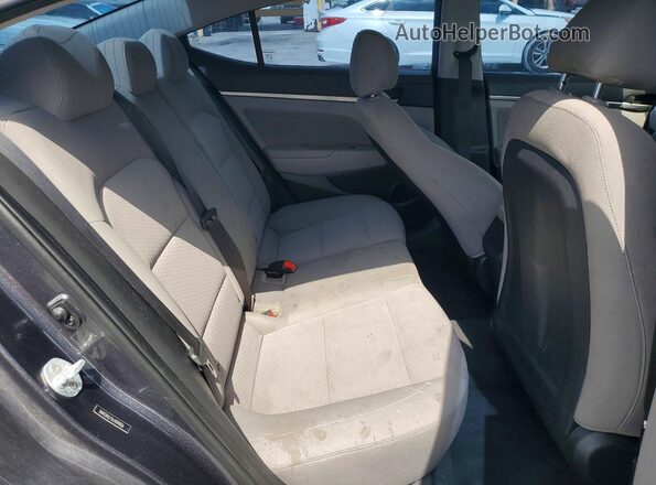 5NPD84LF5LH594836 2020 HYUNDAI ELANTRA Угольный Вид задних сидений